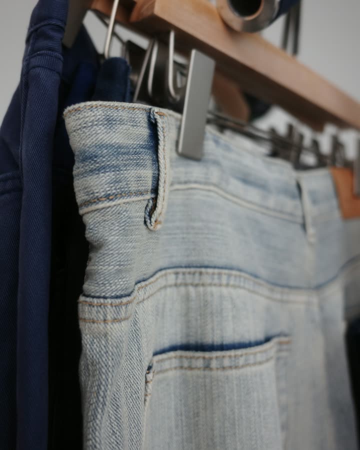 Kadın Açık Mavi Mom Jean Pantolon